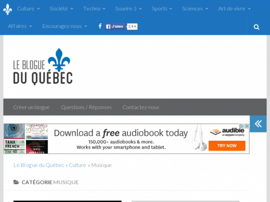 Le Blogue du Québec »» Tout en musique