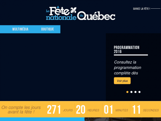 La Fête Nationale du Québec