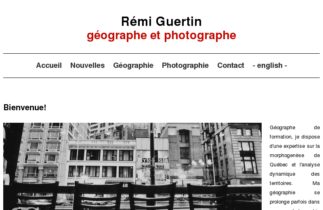 Remi Guertin geographe de Quebec
