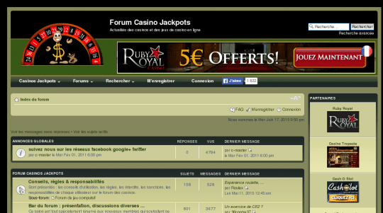 Forum casinos en ligne