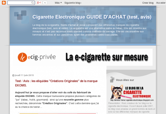 Cigarette électronique arreter de fumer ecigarette