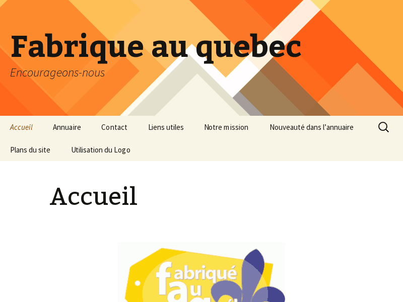 Annuaire de Fabriqué au Québec