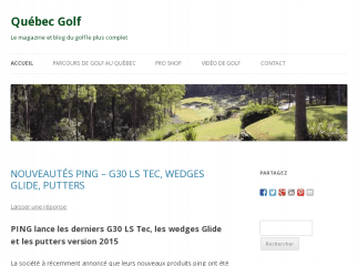 Répertoire du Golf au Québec forum terrain conseils technique quebec-golf.com