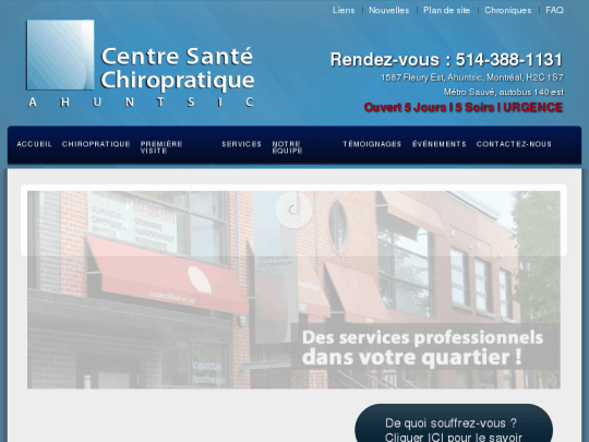 Clinique Chiropratique Montréal