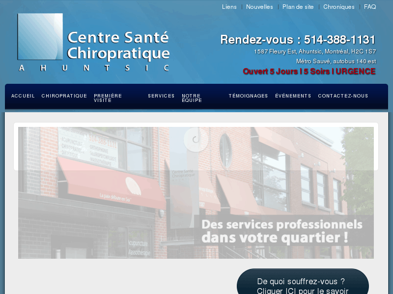 Clinique Chiropratique Montréal