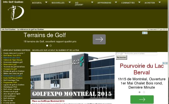 Info Golf Québec – la référence du golf au Québec