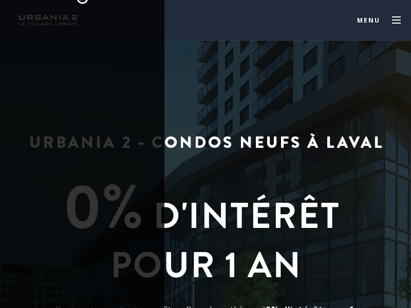 Condos Urbania – Condos à louer ou acheter à Laval