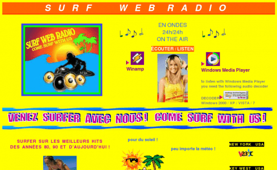 SURF WEB RADIO