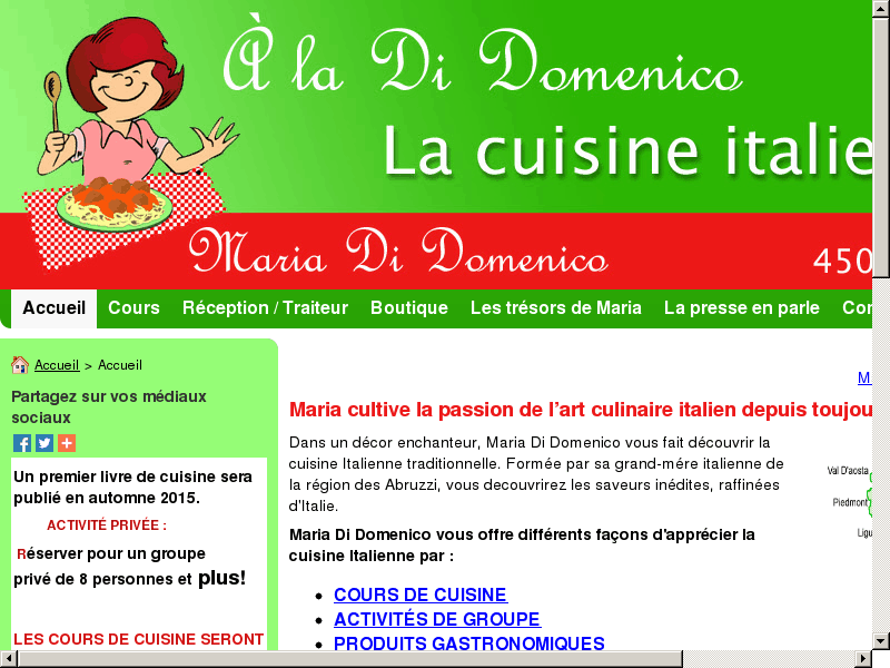 École de fine cuisine italienne traditionnelle