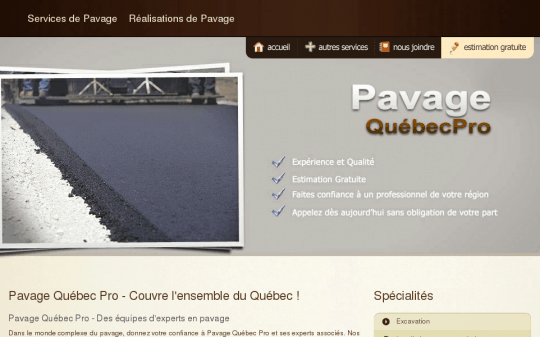 Pavage Québec