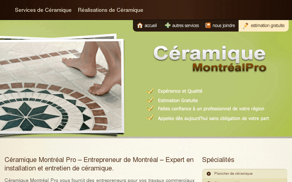 Céramique Montréal