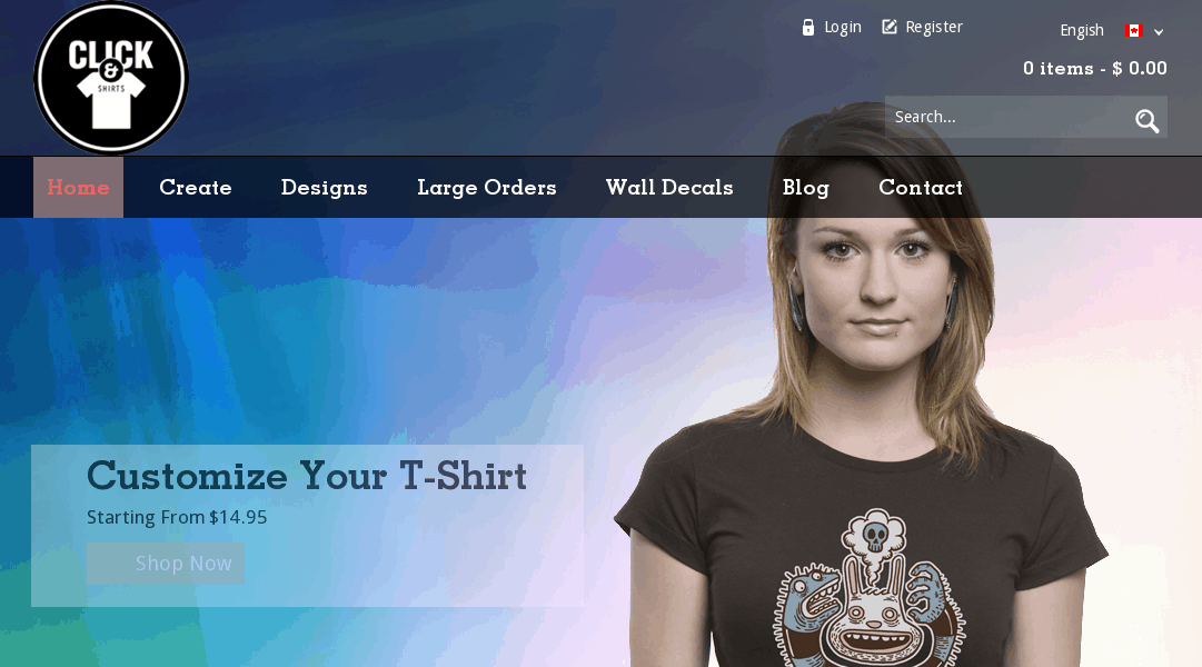 T-shirts personnalisés – Click&Shirts