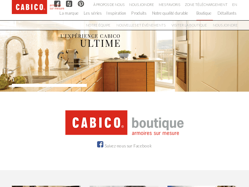 Cabico Boutique | Fabricant de cuisines et salles