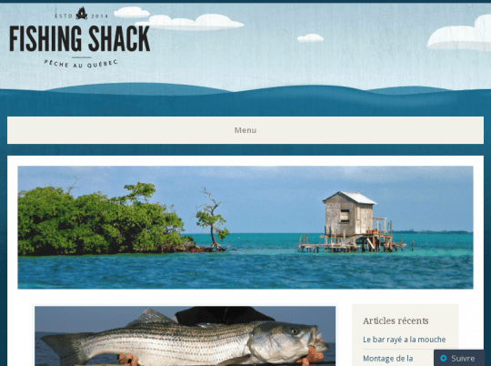 Fishing shack
