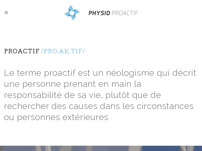 Clinique Physio Chambly